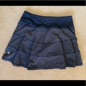 Lulu lemon pace rival skirt (older version), SIZE: 2, COLOR: black